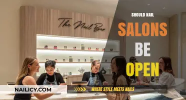Should Nail Salons Stay Open? Weighing Safety, Economy, and Necessity