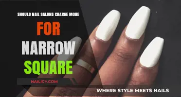 Nail Salon Pricing Debate: Should Narrow Square Designs Cost More?