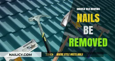 Old Roofing Nails: Remove or Retain?