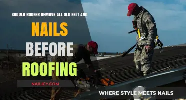 The Right Roofing Process: Stripping Felt, Nails First