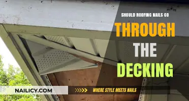 Should Roofing Nails Penetrate Decking? Essential Installation Insights