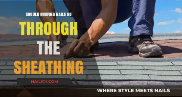 Should Roofing Nails Penetrate Sheathing? Essential Installation Insights