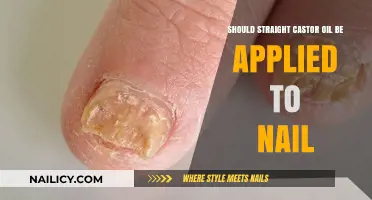 Should You Apply Straight Castor Oil to Nails? Benefits and Risks