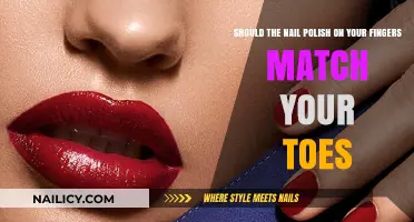 To Match or Not: Coordinating Finger and Toe Nail Polish