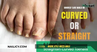 Curved vs. Straight Toe Nails: Which Shape is Best for You?