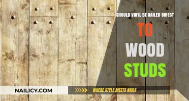 Should Vinyl Be Nailed Directly to Wood Studs? Pros and Cons