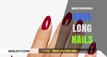 Waitresses and Long Nails: A Safe Combination?