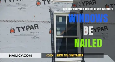 Should You Nail Wrapping Around Newly Installed Windows? Pros and Cons