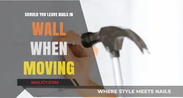 Should You Leave Nails in the Wall When Moving? Pros and Cons