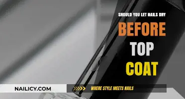 Should You Let Nails Dry Before Applying Top Coat?
