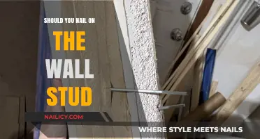 Nailing on Wall Studs: Essential Tips for Secure and Safe Hanging