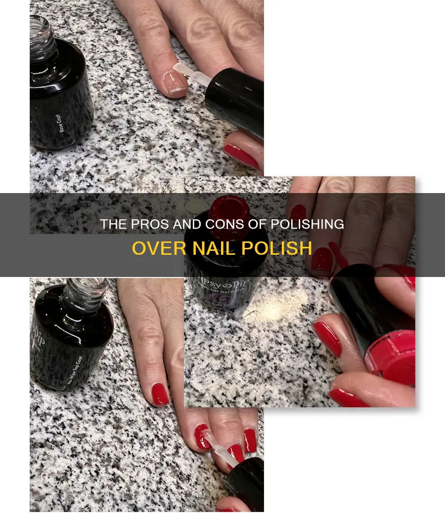should you polish over existing nail polish or remove