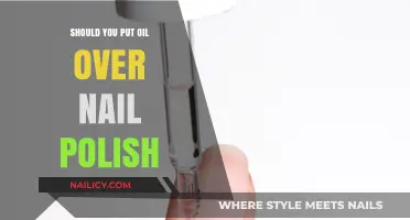 Oil Over Nail Polish: A Beauty Hack or Harmful Myth?