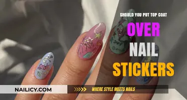 Top Coat Over Nail Stickers: Essential Step or Unnecessary Risk?