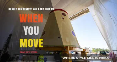 How to Leave Your Home: Nails and Screws