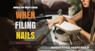 Mask or No Mask? Nail Filing Safety Tips Revealed
