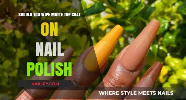 Matte Top Coat: Wipe or Leave? Nail Polish Finish Guide