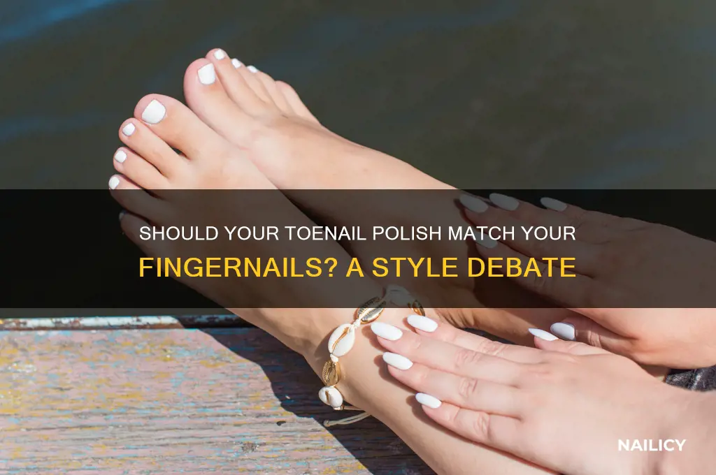should your tone nail polish match your nails