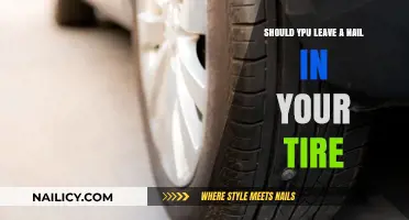 Should You Leave a Nail in Your Tire? Risks and Solutions