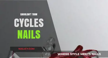 Trimming a Cyclist's Nails: A Safety Hazard