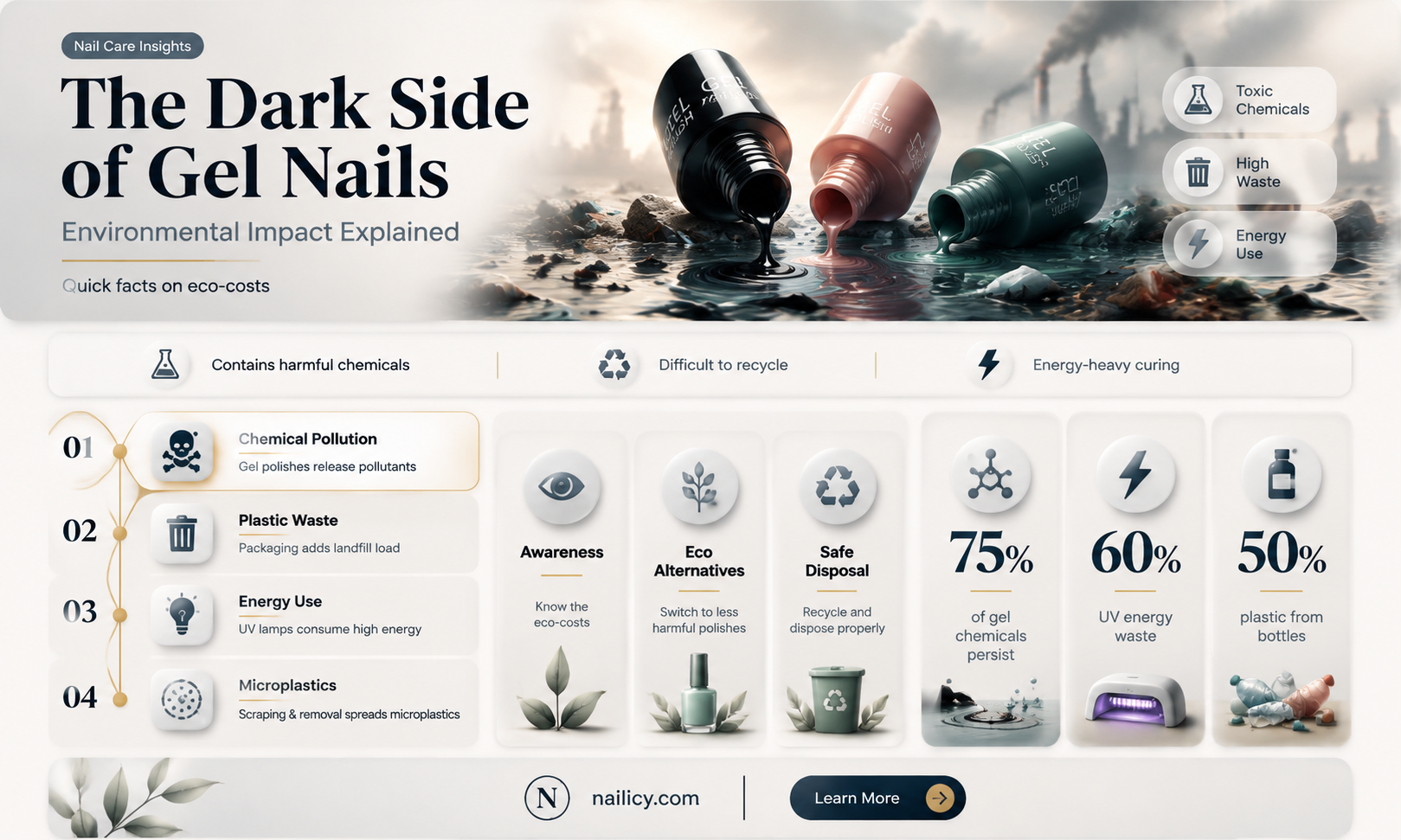 are gel nails bad for the environment