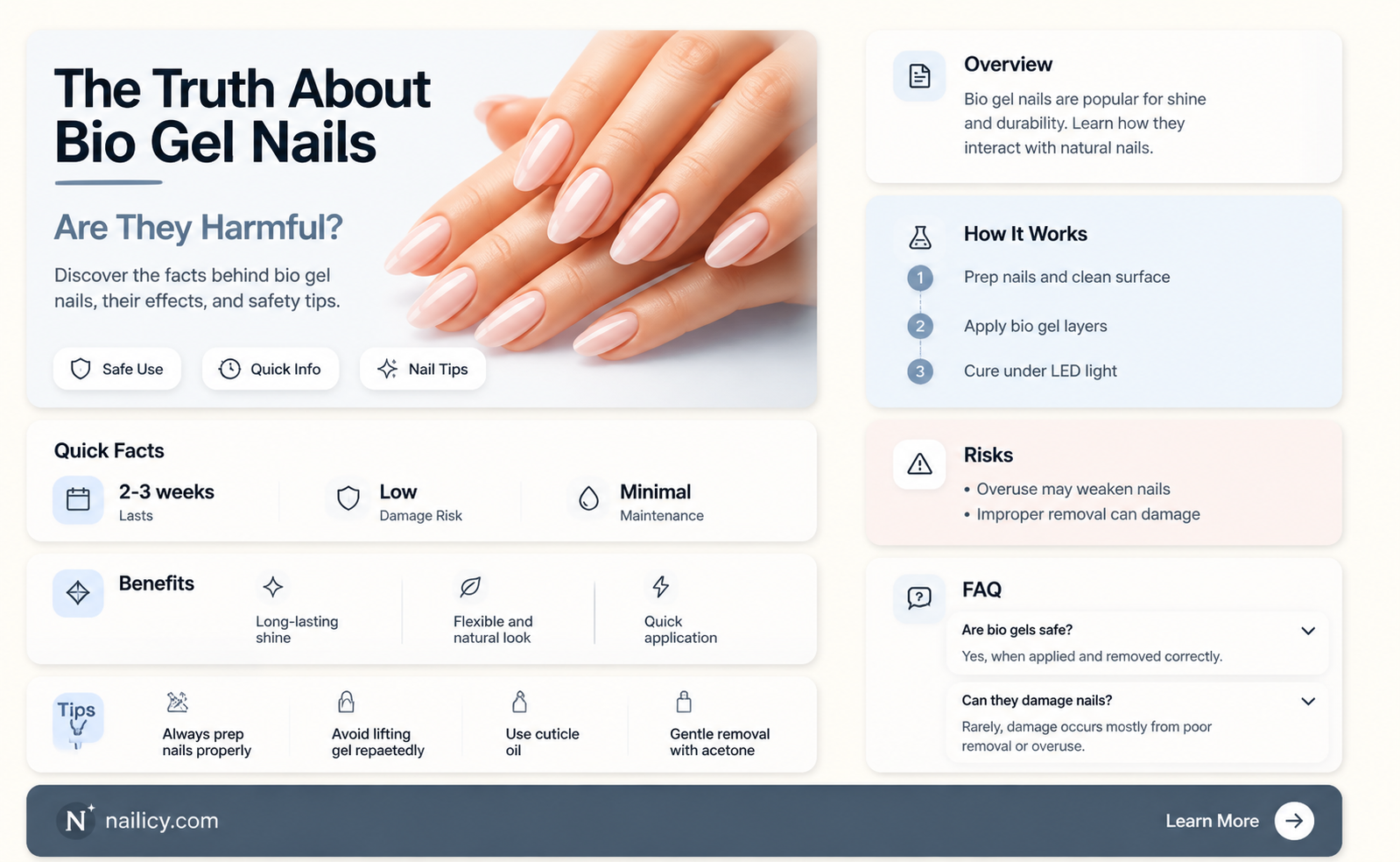 are bio gel nails bad for you
