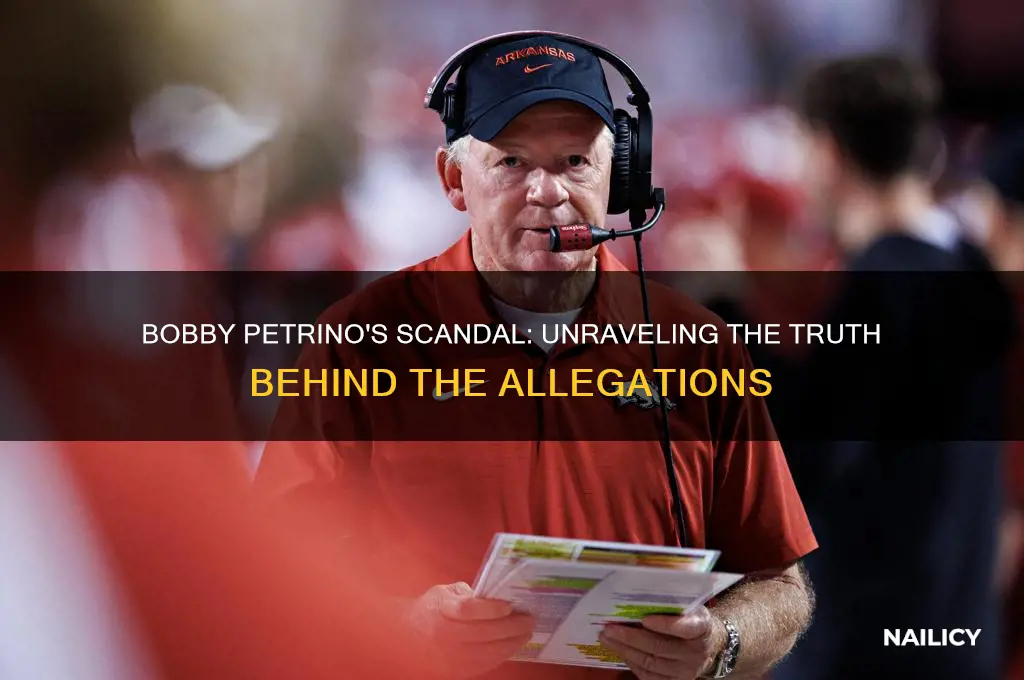 was bobby petrino nailing all these women