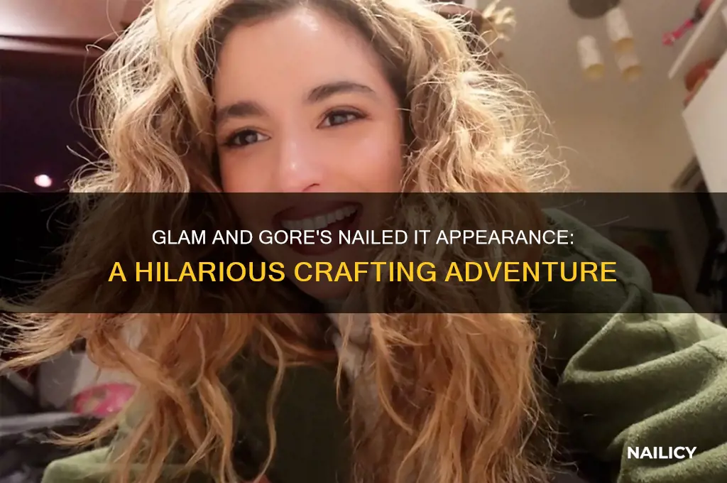 was glam and gore on nailed it