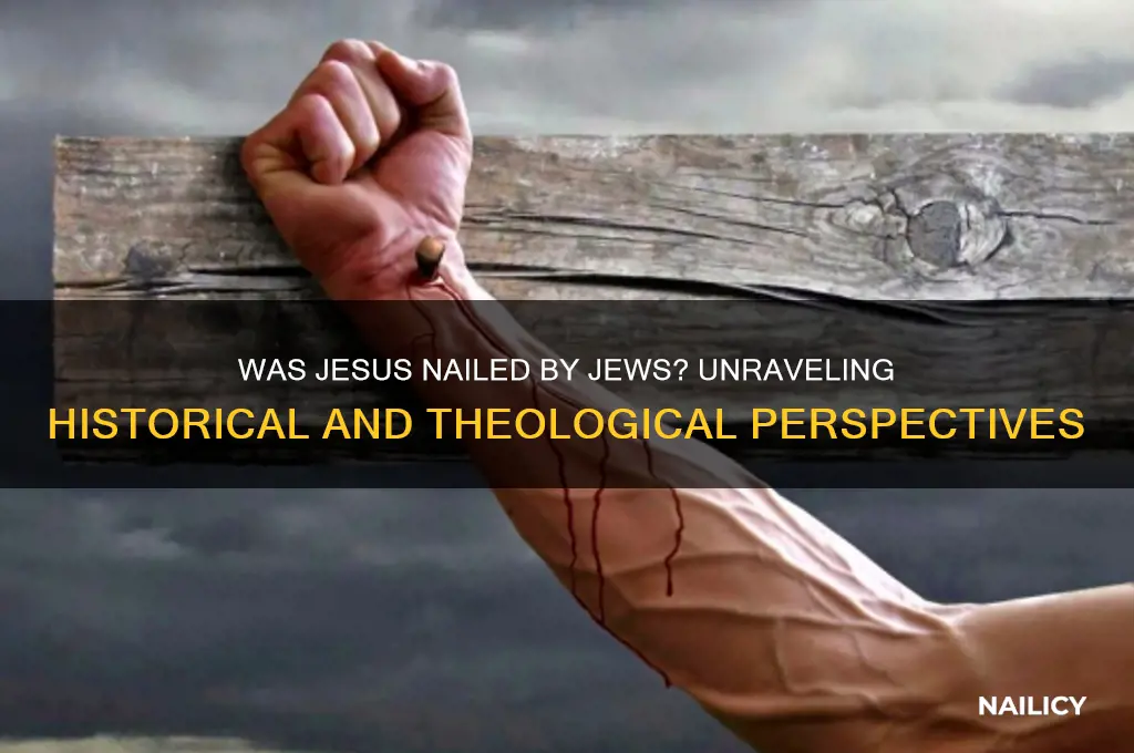 was jesus nailed by jews