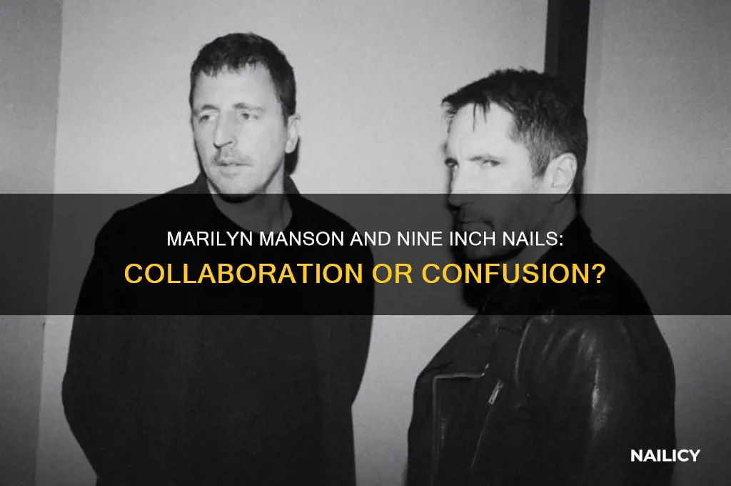 was marilyn manson ever with nine inch nails