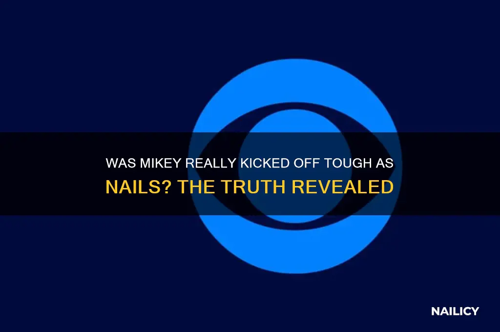 was mikey kicked off tough as nails