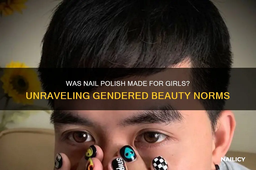 was nail polish made for girls