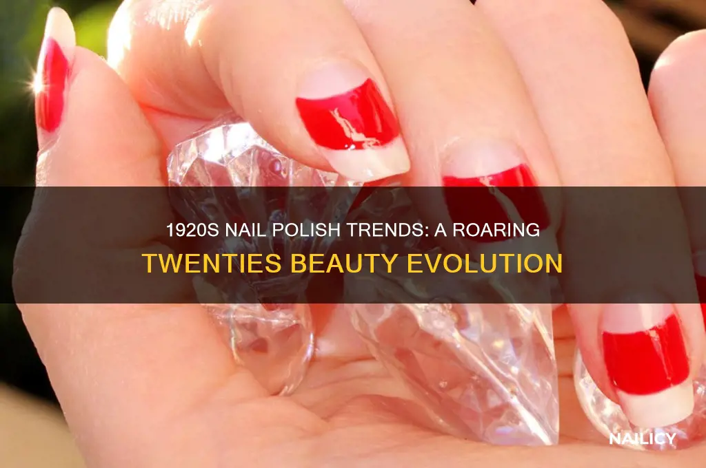 was nail polish used in the 1920s