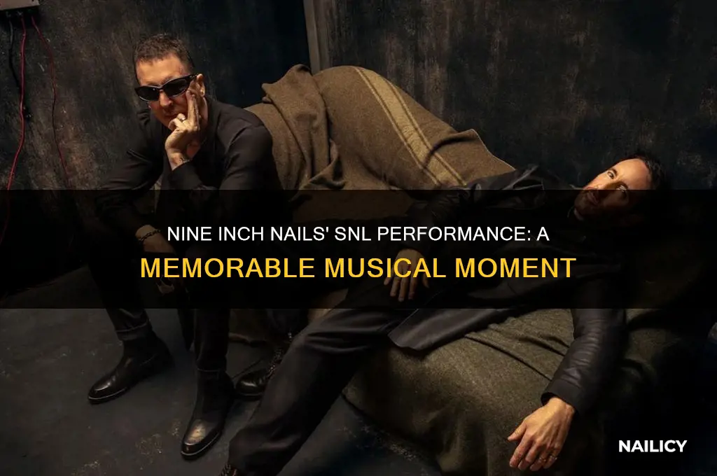 was nine inch nails on saturday night live