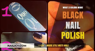 Mixing Colors: How to Create Black Nail Polish at Home