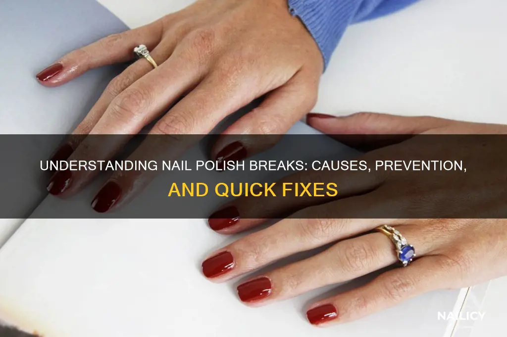 what a nail polish break
