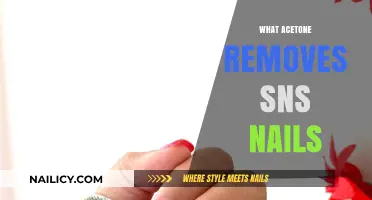 How to Remove SNS Nails with Acetone