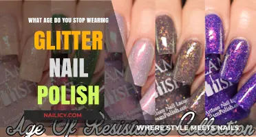 When Does Glitter Nail Polish Become Age-Inappropriate? A Guide