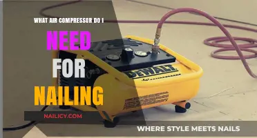 Choosing the Right Air Compressor for Nailing: A Comprehensive Guide