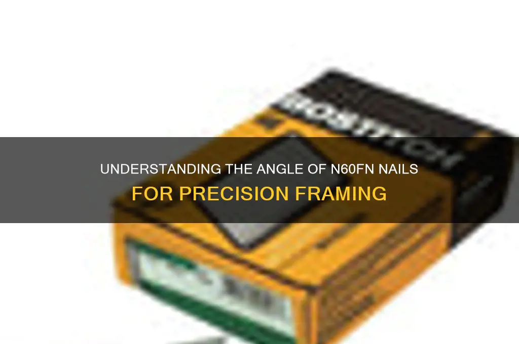 what angle are n60fn nails