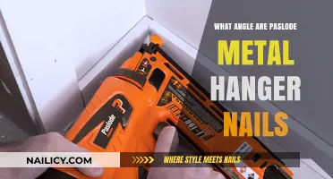 Optimal Angle for Paslode Metal Hanger Nails: A Comprehensive Guide