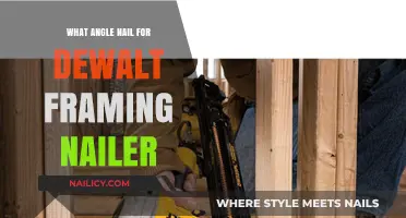 Best Angle Nails for Dewalt Framing Nailer: A Comprehensive Guide