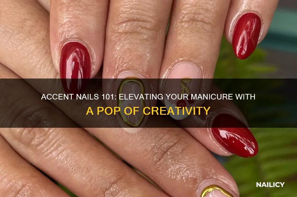 what are accent nails
