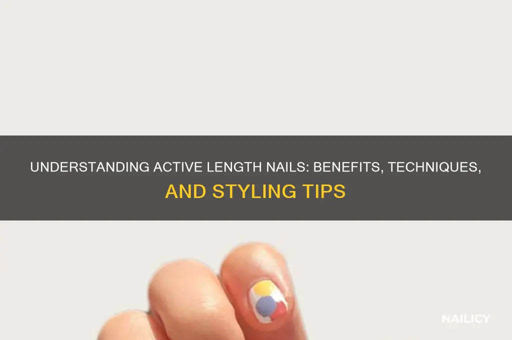what are active length nails