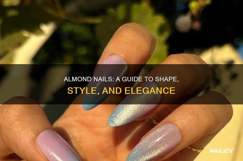 what are almond nails