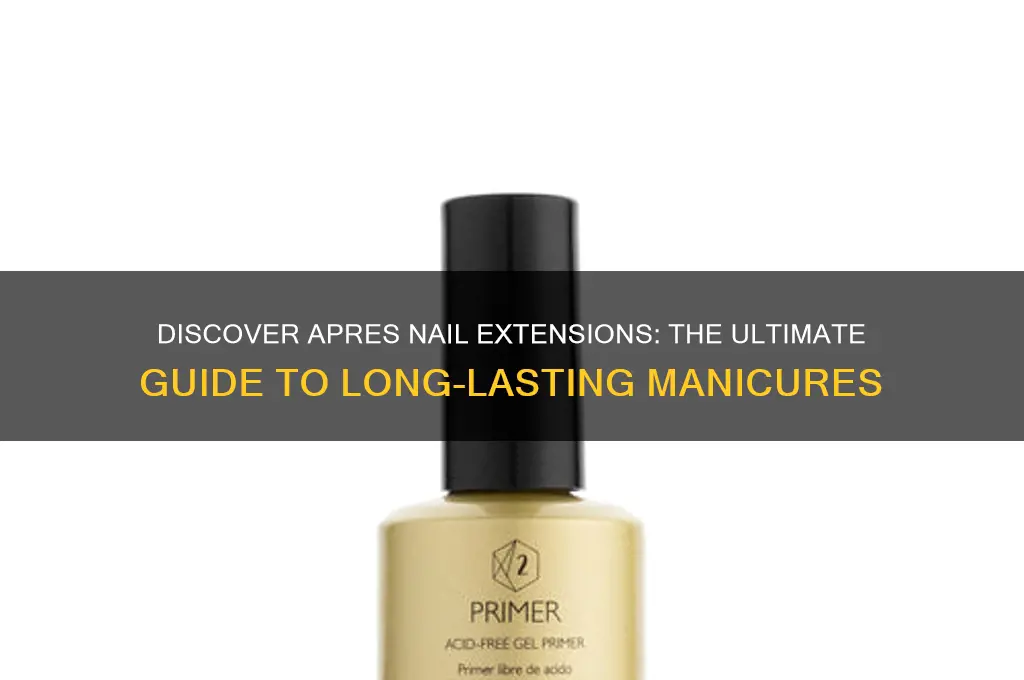 what are apres nail extensions
