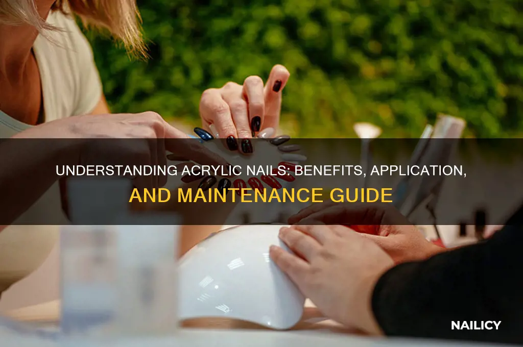 what are arcylic nails