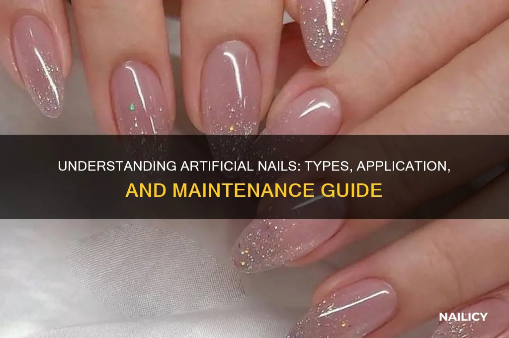 what are artifical nails