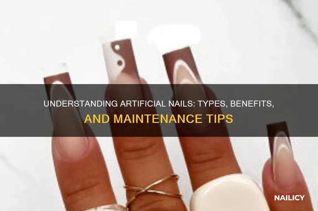 what are artificial nails
