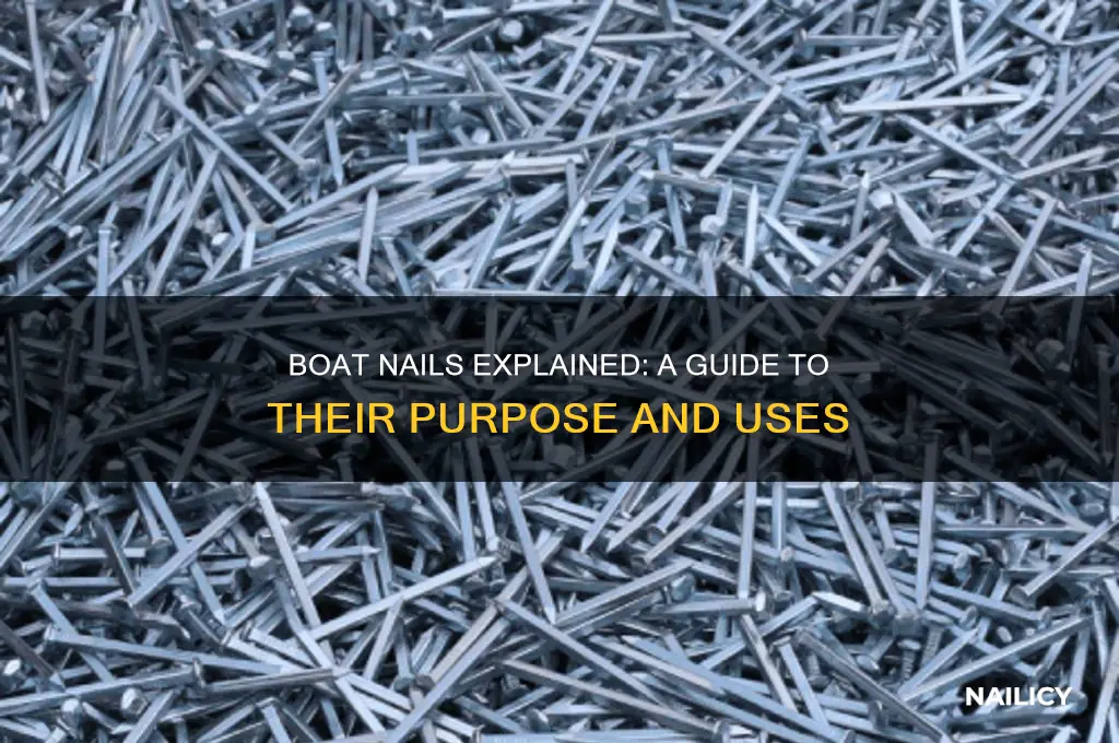 what are boat nails